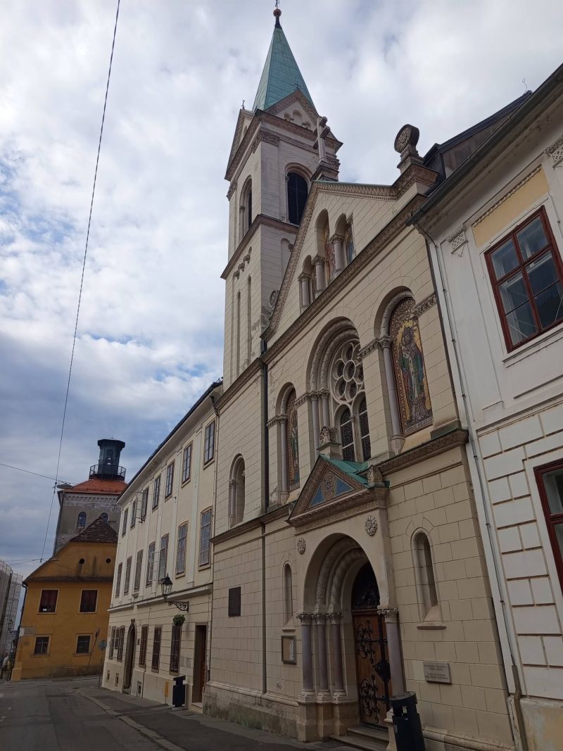 Gornji grad, Ćirilometodska ulica. Grkokatolička konkatedrala sv. Ćirila i Metoda